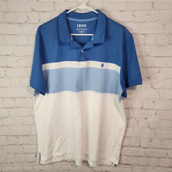 Men's Izod "Advantage Performance" natural stretch polo, size XL - Picture 1 of 3